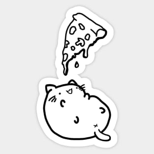 Pizza cat 🍕 Sticker